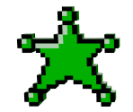 Mini Paint Star (8-Bit) - Paper Mario: Color Splash