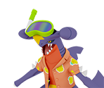 #0445 Garchomp (Beach Style) - Pokémon Unite