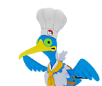 #0845 Cramorant (Cook Style) - Pokémon Unite