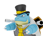 #0009 Blastoise (Tuxedo Style) - Pokémon Unite
