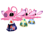 Angel (Flower Dress) - Motto! Stitch! DS: Rhythm de Rakugaki Daisakusen (JPN)