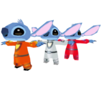 Stitch (Space) - Motto! Stitch! DS: Rhythm de Rakugaki Daisakusen (JPN)