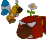 Wiggler - Paper Mario Customs
