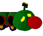 Wiggler Bus (Wooden Toy) - Mario Customs