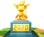 New Year statue (2020) - Digimon ReArise