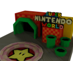 Super Nintendo World Entrance (Diorama) - Mario Customs