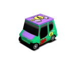 Caddy Car - Ridge Racer 64