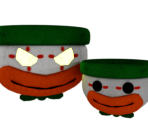 Koopa Clown Cars (Wooden Toy) - Mario Customs