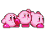 Three Kirbys - Kirby: Triple Deluxe