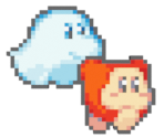 Ghost Kirby - Kirby: Triple Deluxe