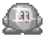 Metal Kirby - Kirby: Triple Deluxe