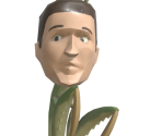 Mantis Man Bobblehead - Aperture Desk Job