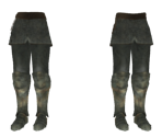 Black Iron Leggings - Dark Souls