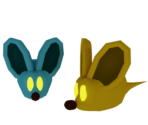 Mouse Ghost (Paper Mario-Style) - Mario Customs
