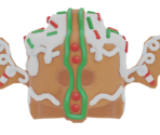 Gingerbread Bat Helm of Frosted Frights - Brick Hill