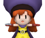 Alena (Paper Mario-Style) - Dragon Quest / Dragon Warrior Customs