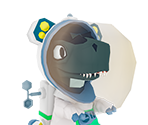 Allosaurus (Space) - Dinosaurs Are People Too