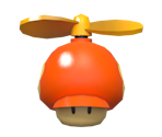 Propeller Mushroom - New Super Mario Bros. U / New Super Luigi U