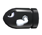 Bullet Bill - New Super Mario Bros. U / New Super Luigi U