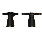 Black Sorcerer Cloak - Dark Souls