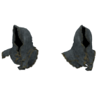 Gold-Hemmed Black Hood - Dark Souls