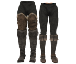 Black Leather Boots - Dark Souls