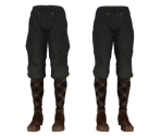 Black Sorcerer Boots - Dark Souls