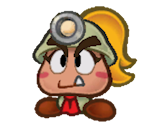 Goombella - Paper Mario: The Thousand-Year Door