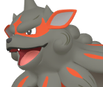 #0059 Arcanine (Hisuian) - Pokémon HOME
