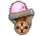 Kirby in Cart - Kirby: Triple Deluxe