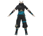 Shadow Outfit: Blue Chrysanthemum - Naruto to Boruto: Shinobi Striker