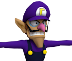Waluigi - Mario Superstar Baseball
