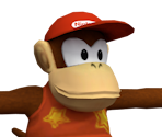 Diddy Kong - Mario Superstar Baseball