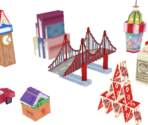 City Model - Disney Friends