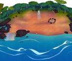 Stitch's Beach - Disney Friends