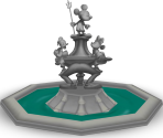 Toontown Central Fountain - Toontown Online