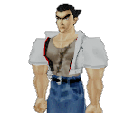 Kazuya Mishima (2P) - Tekken 2