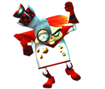 N. Gin (Early/Artwork Design, Twinsanity) - Crash Bandicoot Customs
