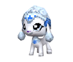 Blue Team Poodle (Low-Poly) - Littlest Pet Shop 3: Biggest Stars