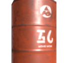 Red Metal Barrel - Splatoon 3