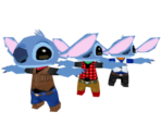 Stitch (Cowboy) - Motto! Stitch! DS: Rhythm de Rakugaki Daisakusen (JPN)