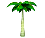 Palm Tree - Super Mario Sunshine