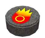 Ground Pound Rock - Super Mario Sunshine