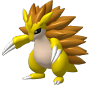 #028 Sandslash - Pokédex 3D Pro