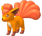 #037 Vulpix - Pokédex 3D Pro