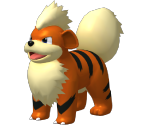 #058 Growlithe - Pokédex 3D Pro