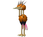#085 Dodrio - Pokédex 3D Pro