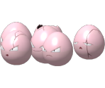 #102 Exeggcute - Pokédex 3D Pro