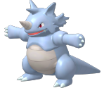 #112 Rhydon - Pokédex 3D Pro