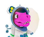 Tyrannosaurus (Space) - Dinosaurs Are People Too